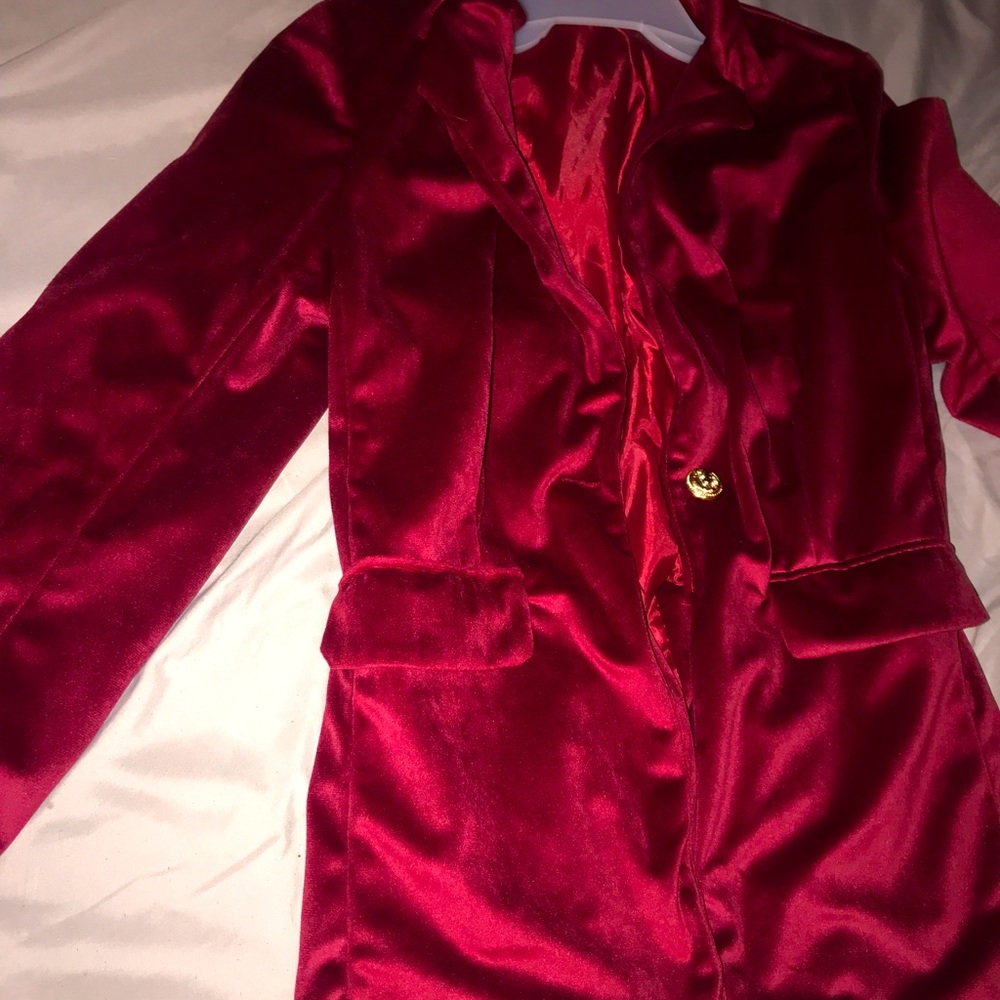 Silky blazer